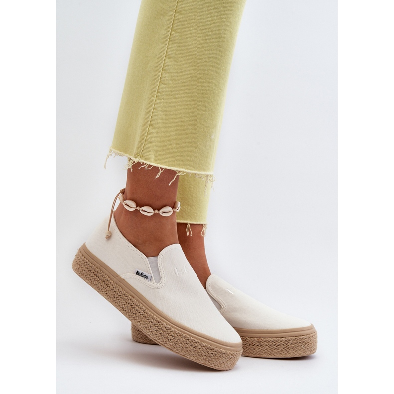 Naisten lenkkarit, joissa on punos Lee Cooper LCW-24-44-2430 valkoinen 2