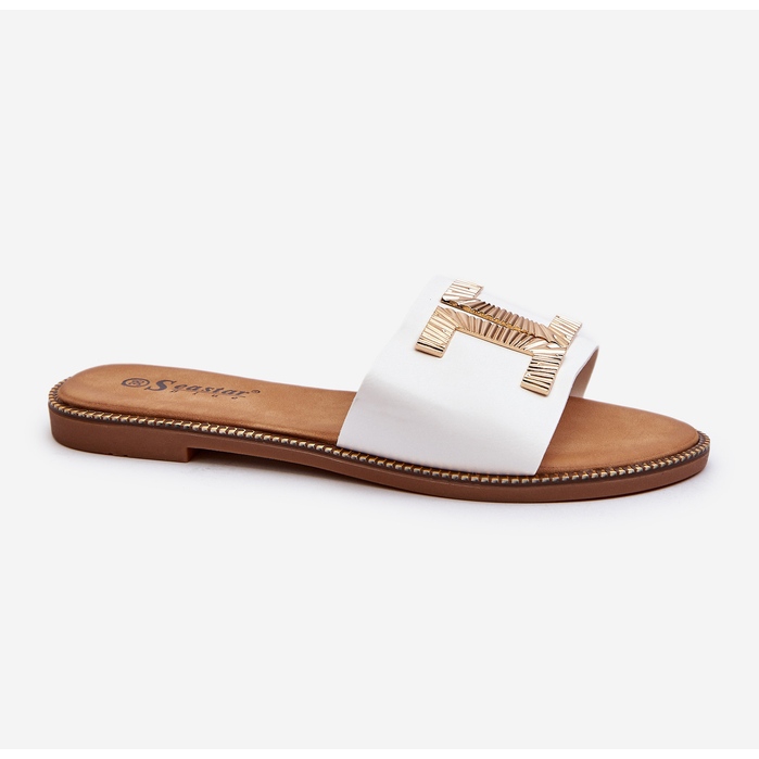 Seastar Naisten varvastossut koristeena, valkoinen Ollavia 1