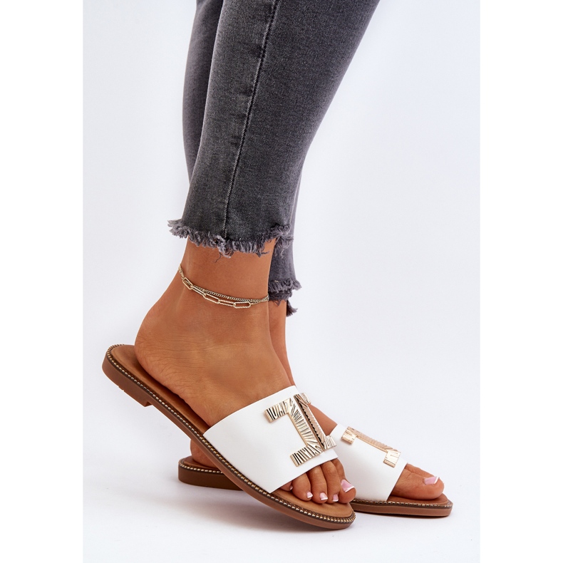 Seastar Naisten varvastossut koristeena, valkoinen Ollavia 2