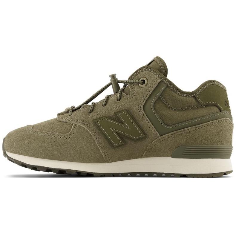 New Balance W JrGV574HG1 eristetyt kengät vihreä 1
