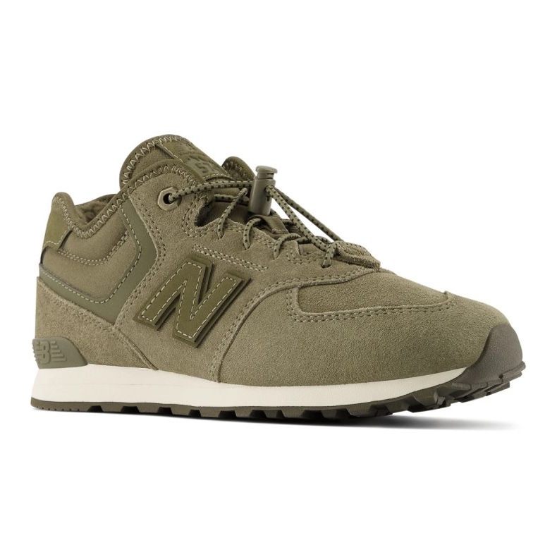 New Balance W JrGV574HG1 eristetyt kengät vihreä 4