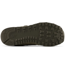 New Balance W JrGV574HG1 eristetyt kengät vihreä 6