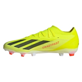 Adidas X Crazyfast Pro Fg IG0601 jalkapallokengät keltainen 1