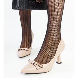 Vincezan beigenväriset korkokengät 1