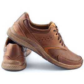 Polbut Miesten urheilukengät J72 ruskea 4