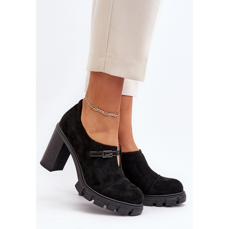 Naisten korkeakorkokengät Musta Tauina 2