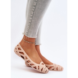 Naisten Nude Salam -kumiballerinakengät beige 2