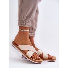 Big Star naisten varvastossut NN274A057 beige 2