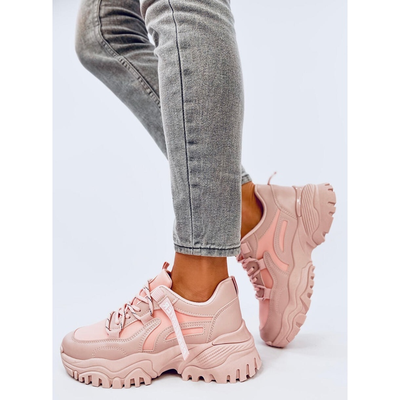 Bains Pink wedge -lenkkarit vaaleanpunainen 2