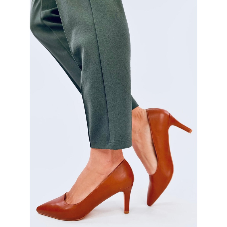 Greave Camel matalakorkoiset pumput ruskea 2