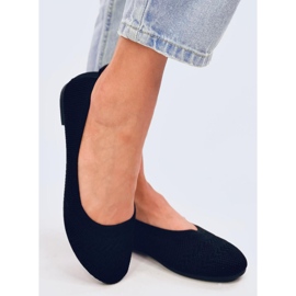 Newey Black neulotut balettitassut musta 2