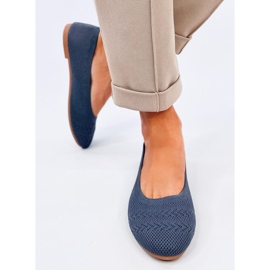 Newey Blue -neulotut balettihousut sininen 2