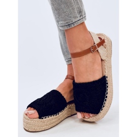 Boho Ingram Mustat espadrillisandaalit 2