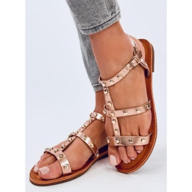 Sandaalit Neha Champagne -nastoilla vaaleanpunainen 2