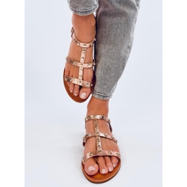 Sandaalit Neha Champagne -nastoilla vaaleanpunainen 1