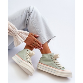 Naisten lenkkarit Mint Aineri vihreä 1