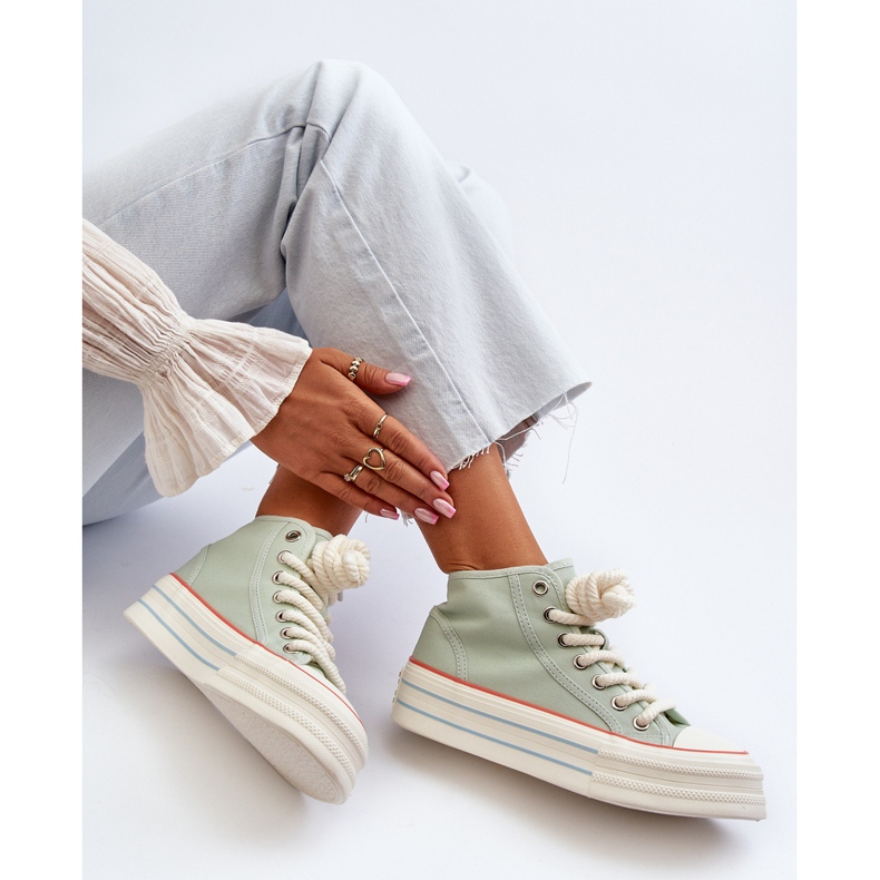 Naisten lenkkarit Mint Aineri vihreä 1