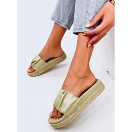 Atissa Green naisten tossut vihreä 2