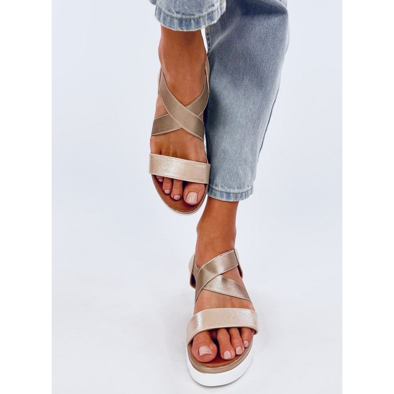 Caden Gold kiila sandaalit kultainen 1