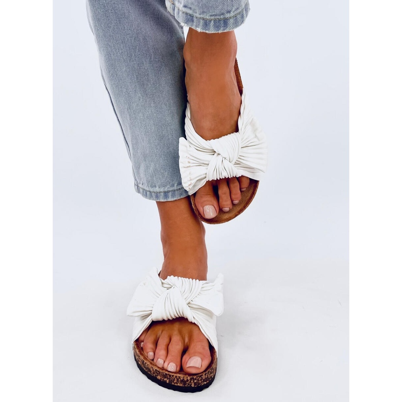 Moss Valkoiset korkkitossut valkoinen 1