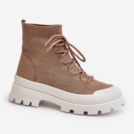 Naisten Slip-On-saappaat Ruskea Solime 1