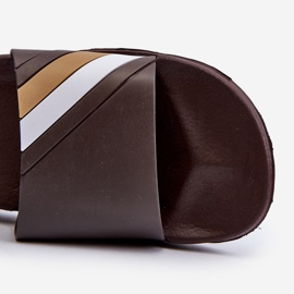 FK1 Klassiset vaaleanruskeat miesten varvastossut Bemostom 1