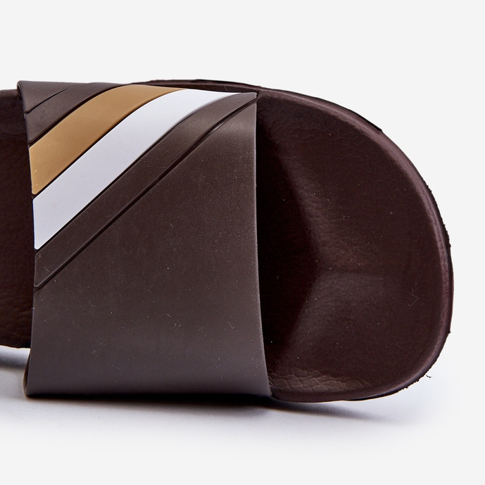 FK1 Klassiset vaaleanruskeat miesten varvastossut Bemostom 1