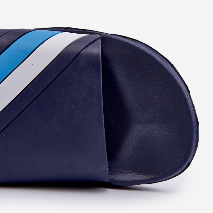 Klassiset vaaleat miesten varvastossut, tummansininen, Bemostom 1