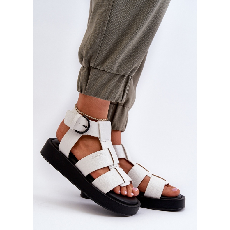 Naisten sandaalit Big Star NN274072 Valkoinen 2