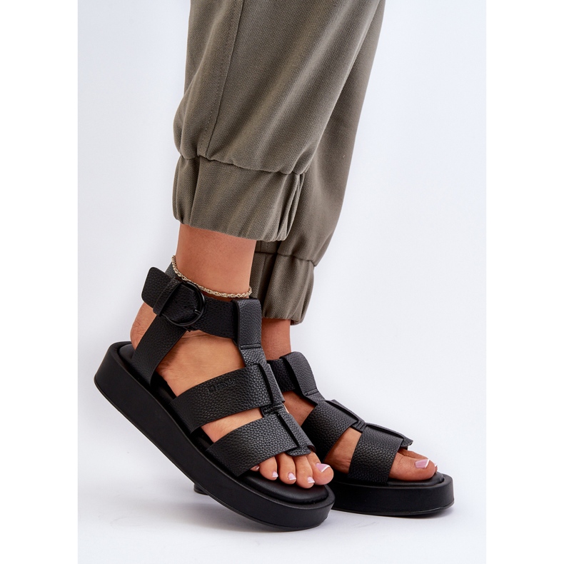 Naisten sandaalit Big Star NN274071 musta 2