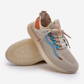 Miesten urheilukengät HI-POLY System Big Star NN174452 beige 1