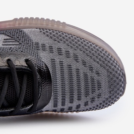 Miesten urheilukengät HI-POLY System Big Star NN174476 Musta harmaa 1