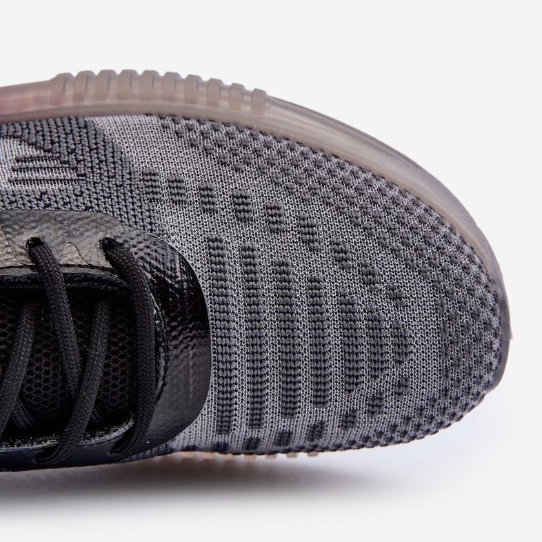 Miesten urheilukengät HI-POLY System Big Star NN174476 Musta harmaa 1