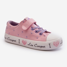 Tyttöjen tennarit Lee Cooper LCW-24-02-2160 Pink vaaleanpunainen 1