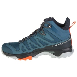 Salomon X Ultra 4 Mid Gtx M 473526 kengät sininen 1