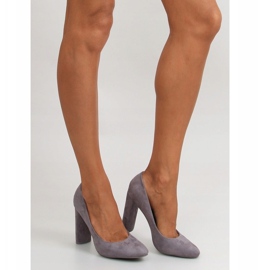 Pumput soikealla pylväällä le027p Harmaa 1