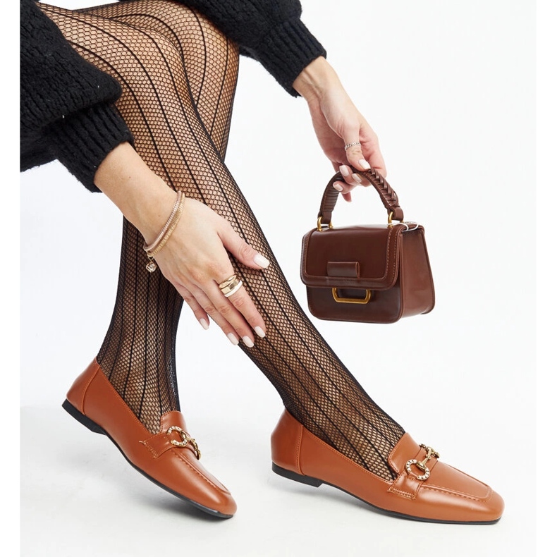 Ruskeat mokasiinit Areebah-soljella 1