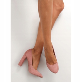 Pumput soikealla pylväällä le027p Pinkki vaaleanpunainen 2