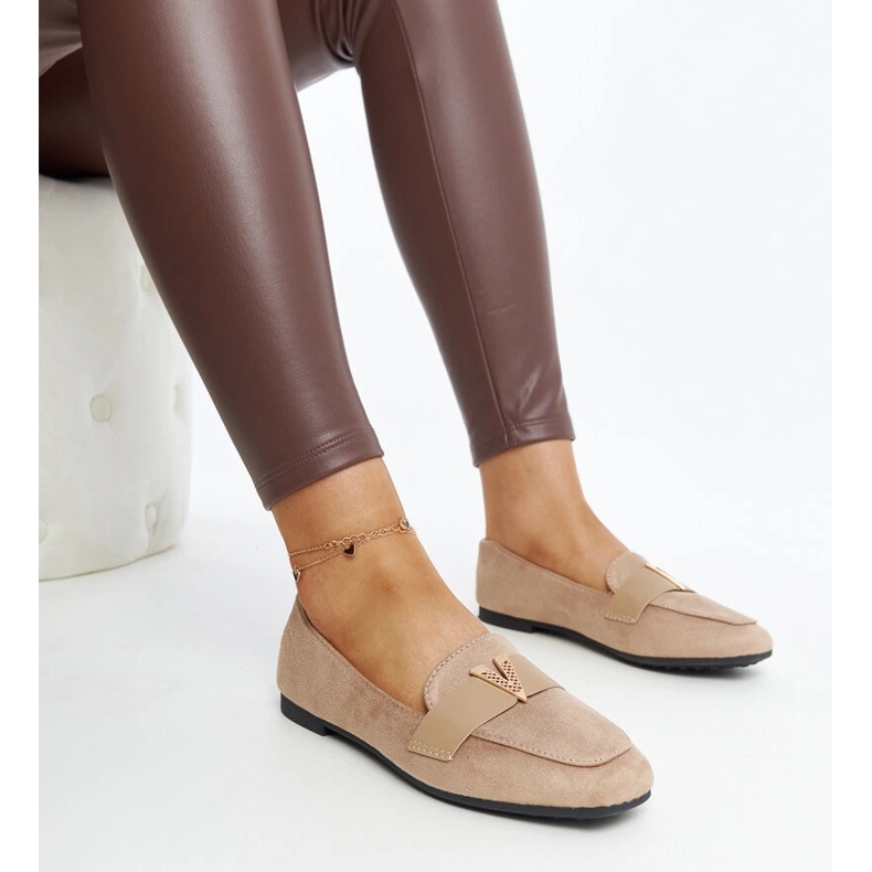 Ruskeat mokasiinit Namal-koristeella 1