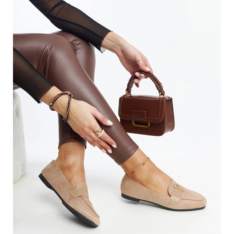 Ruskeat mokasiinit Namal-koristeella 2