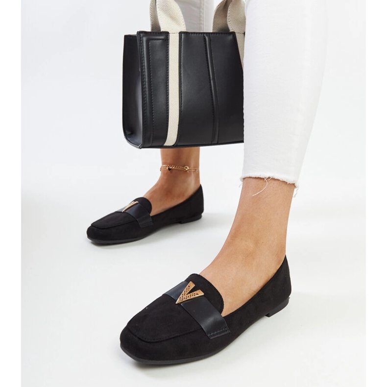 Mustat mokasiinit Namal-koristeella 1