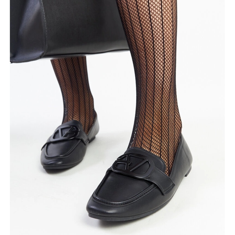 Delgin mustat solki-mokkasiinit 1