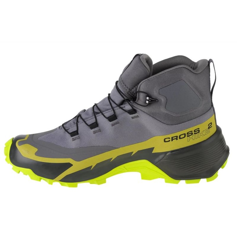 Salomon Cross Hike 2 Mid Gtx M 470646 kengät harmaa 1