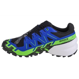 Salomon Spikecross 6 Gtx M 472687 juoksukengät sininen 1