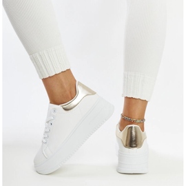 Valkoiset Ottavia alustan urheilukengät valkoinen 1