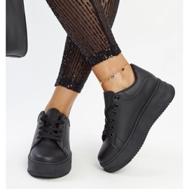 Mustat Ottavia alustan urheilukengät 2