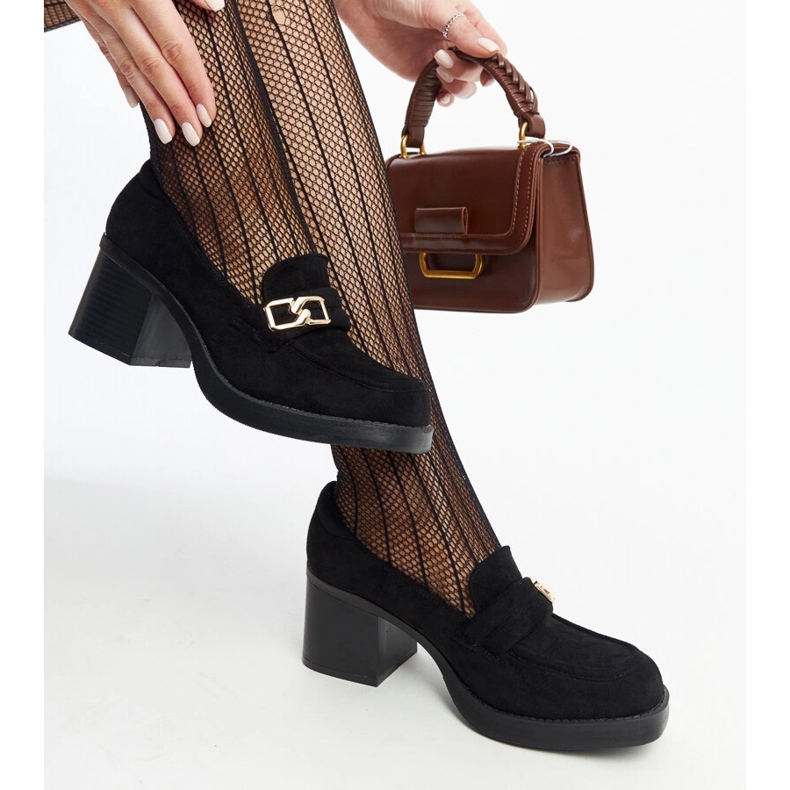 Mustat Aludran korkokengät 1