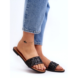 Seastar Naisten litteä -korkeita tossut musta 2