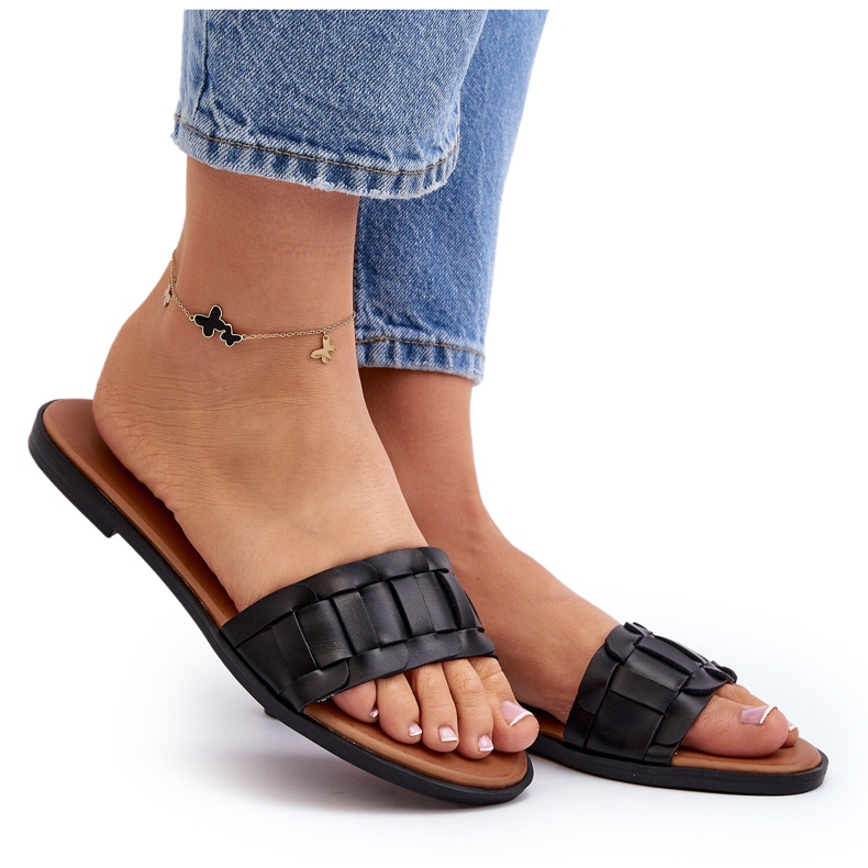 Seastar Naisten litteä -korkeita tossut musta 8