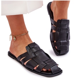 Naisten ekosilattia tossut mustat 5